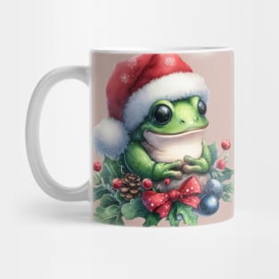 Christmas Frog Mug